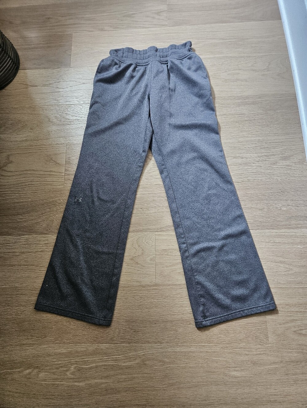 Grey Kids Active Sweatpants - Under Armour Small